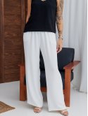 Базовые брюки из крепа size+ 4111