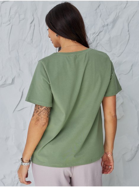 Футболка «ciaо» size+ 4077