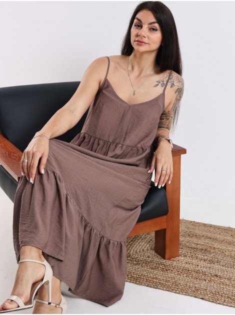 Літній сарафан максі size+ 4124