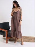 Літній сарафан максі size+ 4124