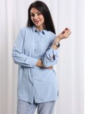 Сорочка з крепу size+ 4132