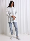 Сорочка з крепу size+ 4132