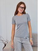Базова футболка в рубчик 4143
