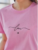 футболка з написом «love» 3861